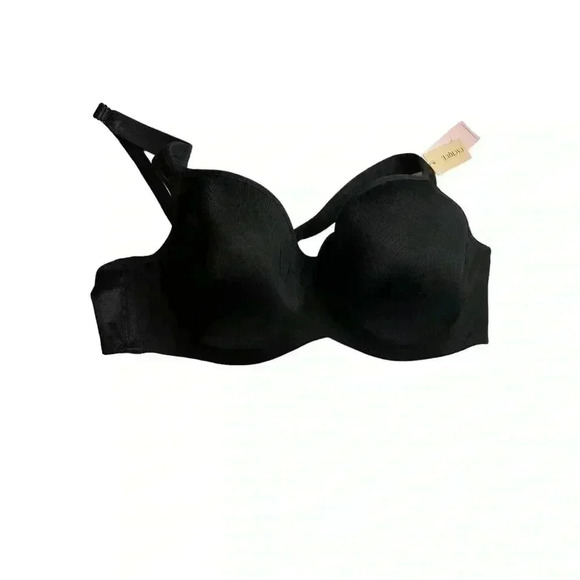 CACIQUE BLACK BALCONETTE BRA SMOOTH FIT SIZE 40C NWT - Picture 1 of 7